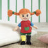 PIPPI LONGSTOCKING - Pippi Longstocking Rag Doll - 20cm